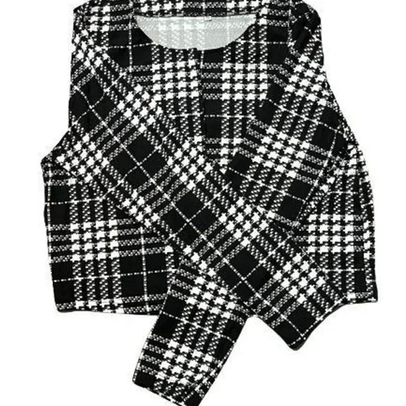 Houndstooth Cardigan Blazer - Picture 5 of 6
